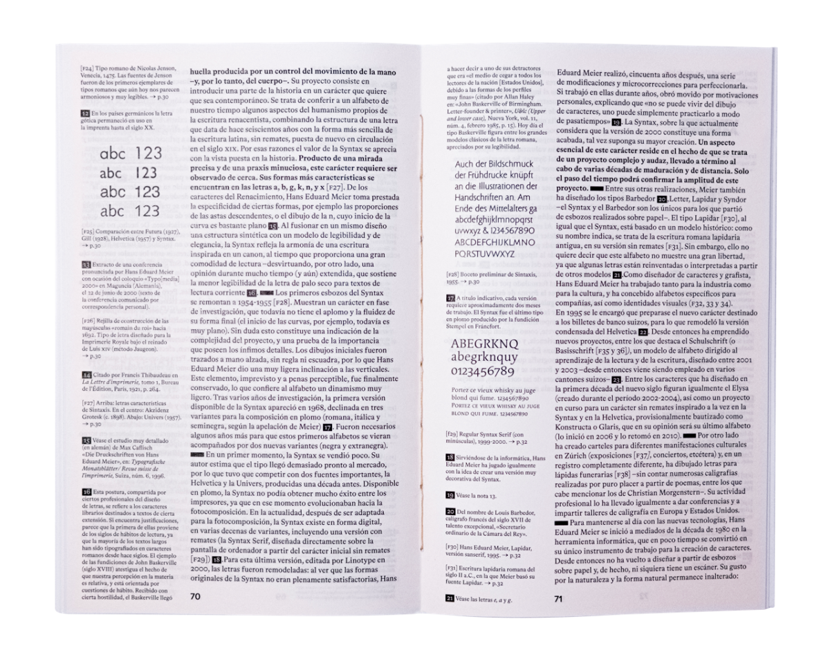 Hans Eduard Meier, une vie d&eacute;di&eacute;e aux caract&egrave;res