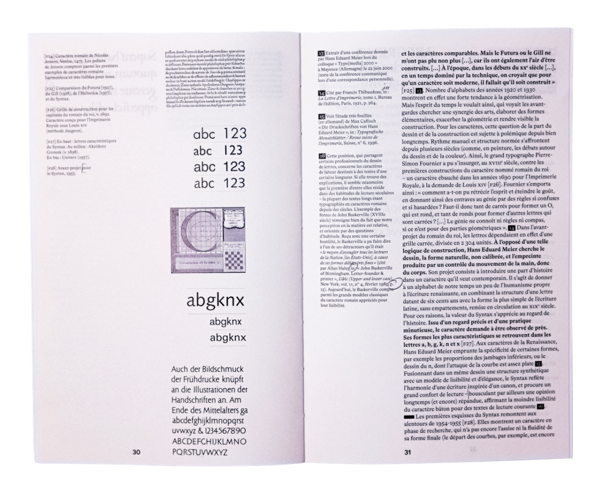 Hans Eduard Meier, une vie d&eacute;di&eacute;e aux caract&egrave;res