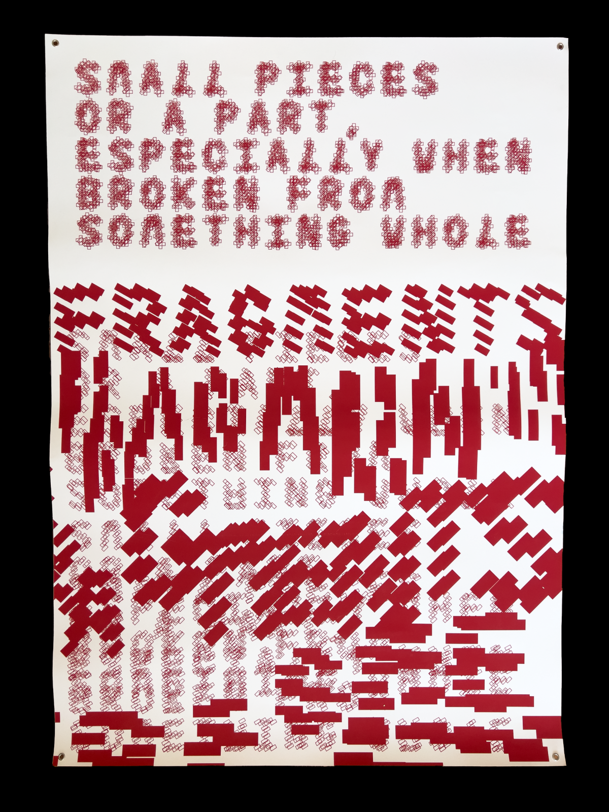 Exp&eacute;rimentations typographiques